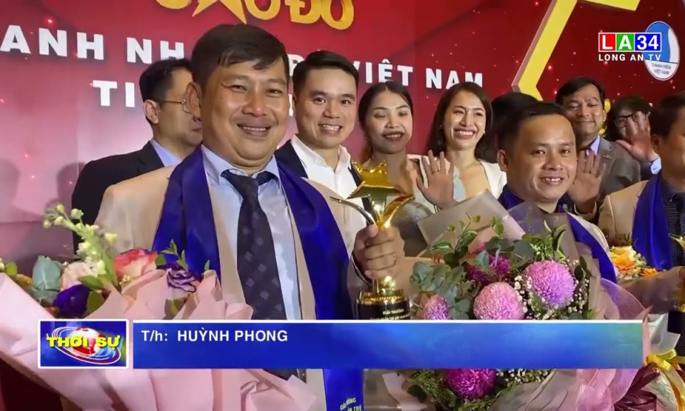Long An có 4 doanh nghiệp được vinh doanh tại Giải thưởng Sao Đỏ