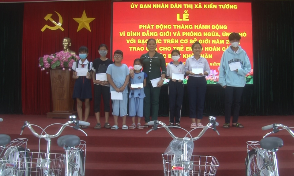 Kiến Tường: Tháng hành động vì Bình đẳng giới và phòng ngừa, ứng phó với bạo lực 