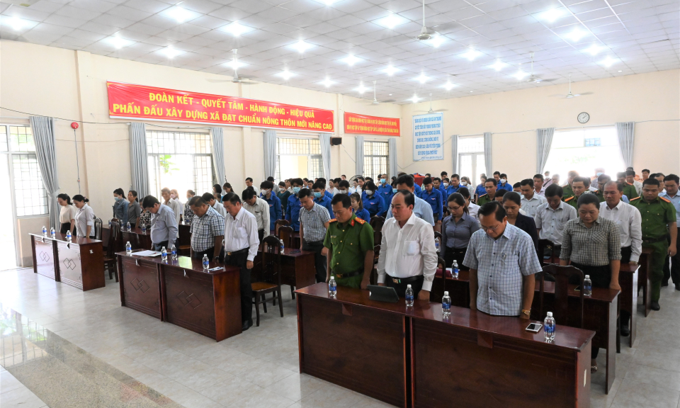 Bến Lức: Lễ tưởng niệm nạn các nhân tử vong vì tai nạn giao thông