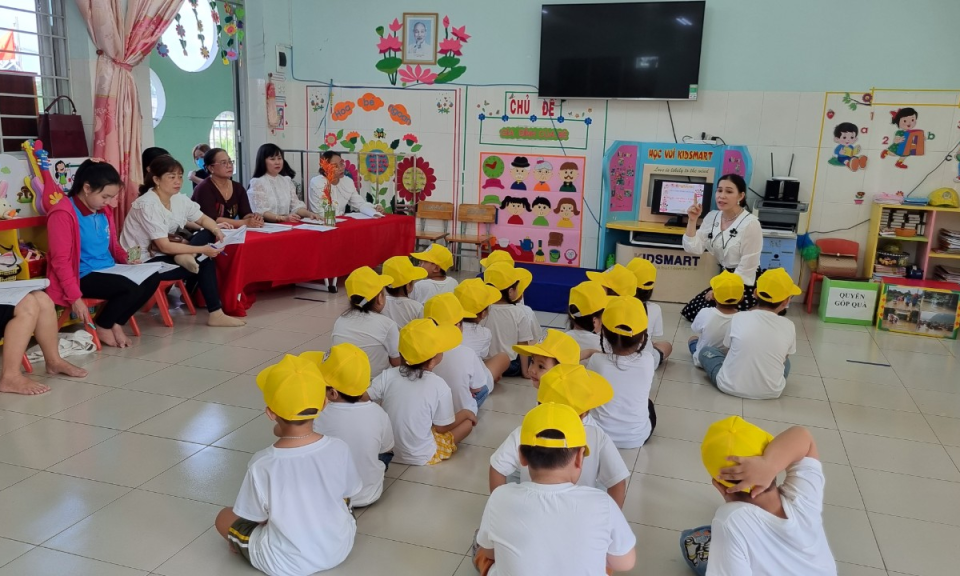 Thành phố Tân An hội giảng chào mừng ngày Nhà giáo Việt Nam 20/11