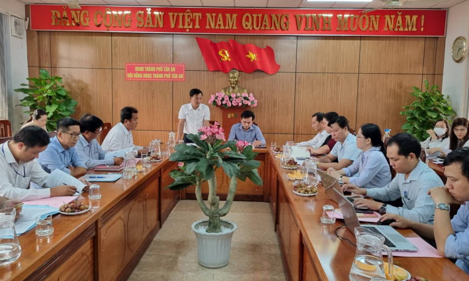 Tỉnh hậu kiểm công tác cải cách hành chính tại TP. Tân An