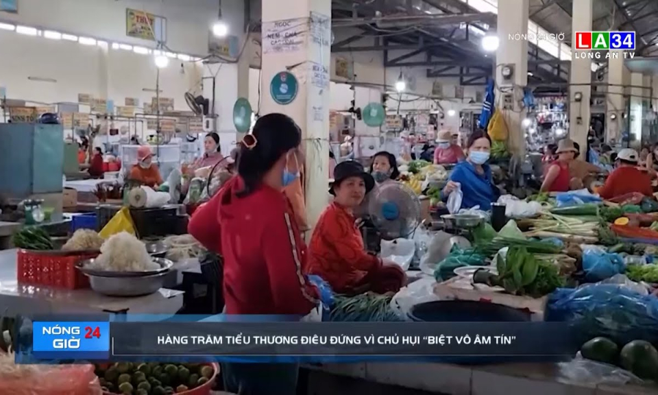 Hàng trăm tiểu thương điêu đứng vì chủ hụi "biệt vô âm tín"