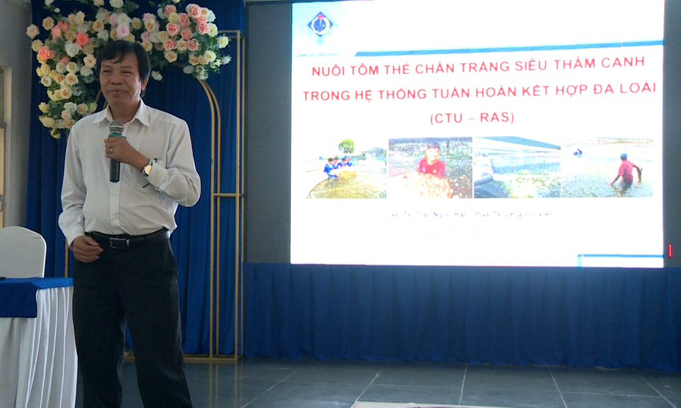 Hội thảo “Ứng dụng Công nghệ RAS và công nghệ số trong nuôi tôm thẻ chân trắng năm 2022