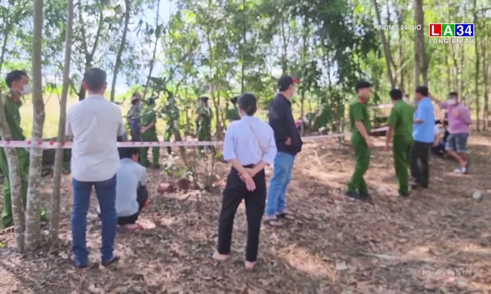 Khẩn trương điều tra vụ 1 thiếu tá công an chết trong tư thế treo cổ tại vườn tràm