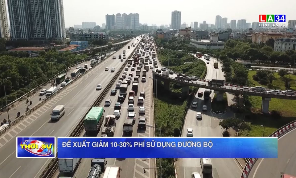 Đề xuất giảm 10-30% phí sử dụng đường bộ
