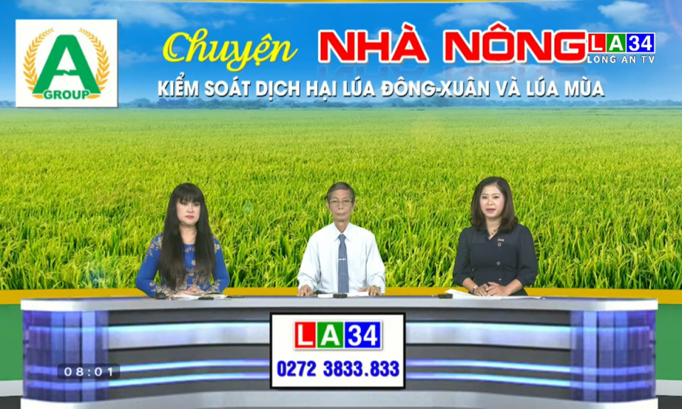 Chuyện nhà nông | Chủ đề: Kiểm soát dịch hại lúa Đông - Xuân và lúa mùa 