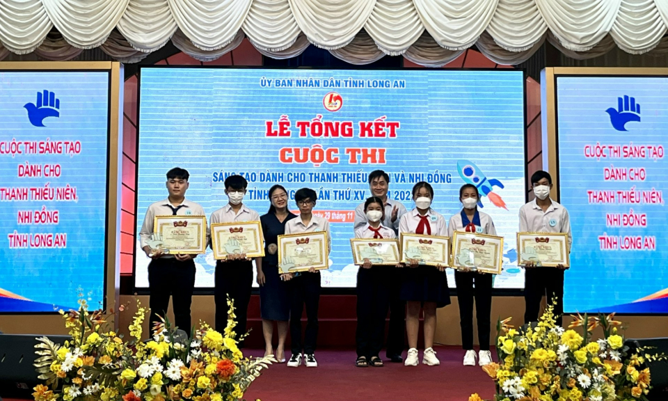 Tổng kết Cuộc thi Sáng tạo dành cho thanh thiếu niên, nhi đồng tỉnh lần thứ 15 năm 2022.