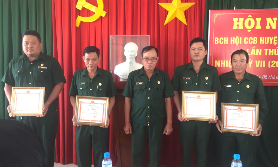 Hội Cựu Chiến binh huyện Tân Thạnh tổng kết công tác năm 2022 