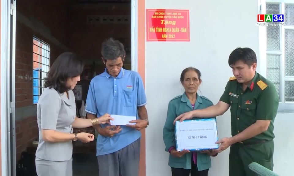 Cần Đước: Ban Chỉ huy Quân sự huyện phát huy công tác dân vận