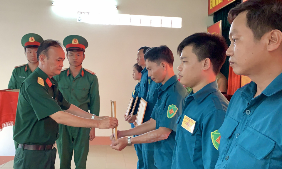 Tân Hưng tổng kết công tác Quân sự - Quốc phòng năm 2022