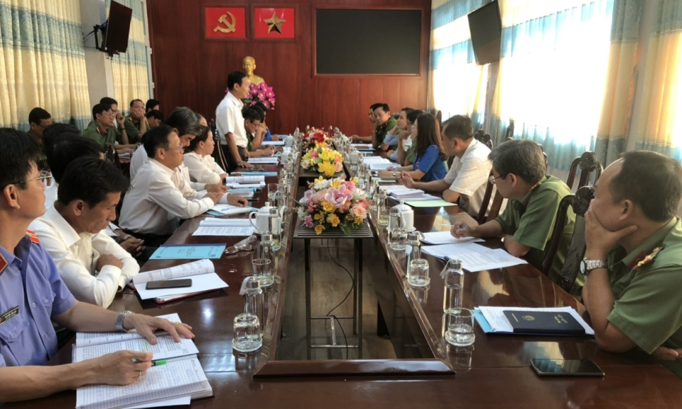  Phong trào Toàn dân bảo vệ an ninh Tổ quốc 2022 thị xã Kiến Tường đạt xuất sắc