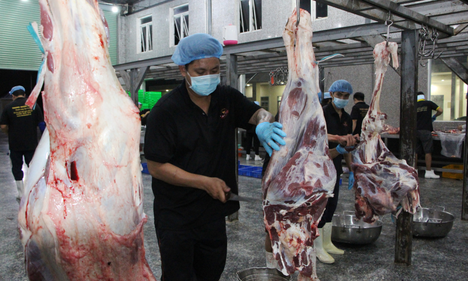 Long An có hơn 40 cơ sở giết mổ động vật tập trung