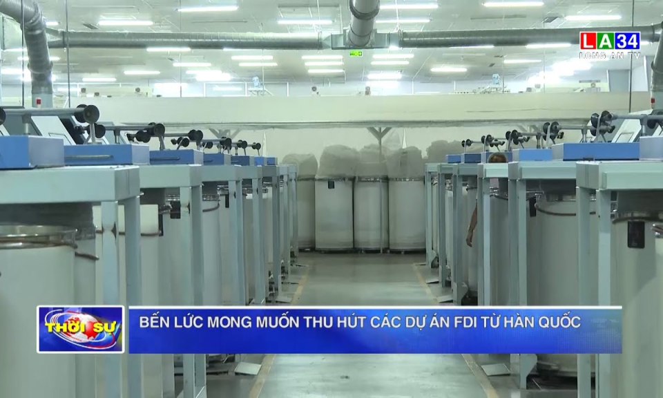 Bến Lức mong muốn thu hút các dự án FDI từ Hàn Quốc