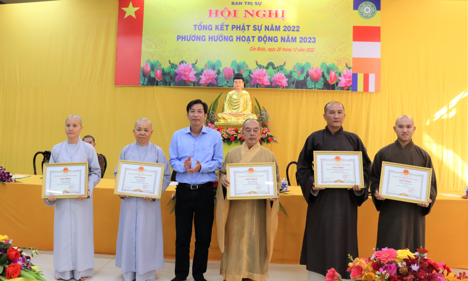 Cần Đước tổng kết phật sự năm 2022 