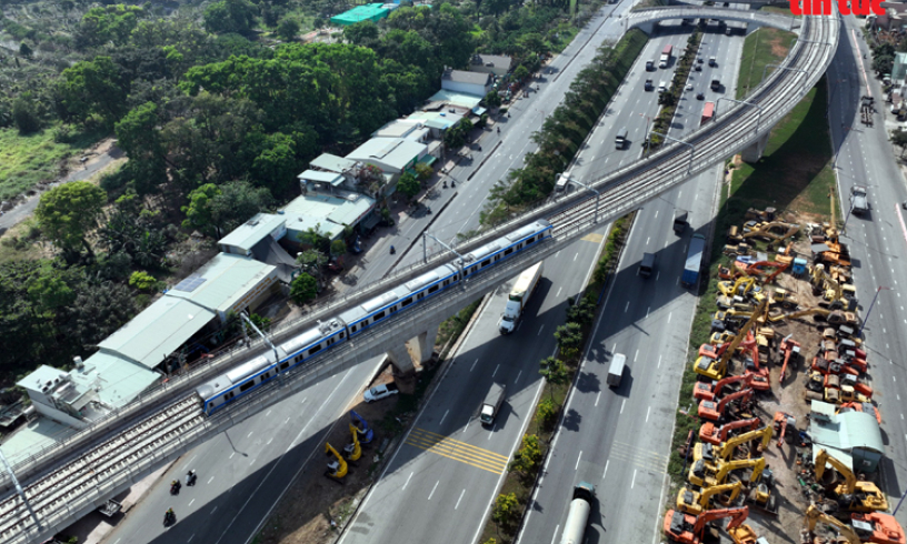 TP Hồ Chí Minh chạy thử nghiệm tàu metro Bến Thành – Suối Tiên