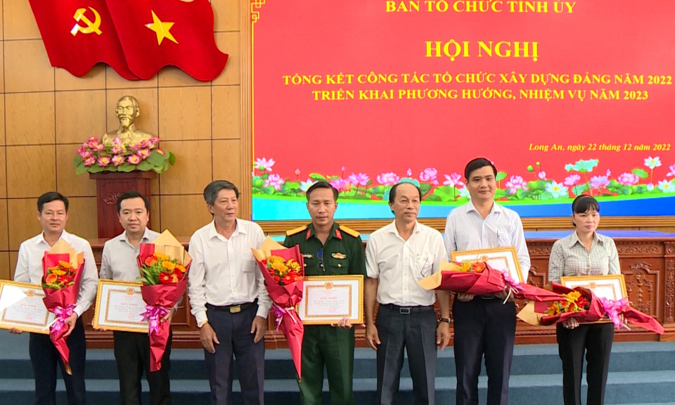 Ban Tổ chức Tỉnh ủy tổng kết công tác tổ chức, xây dựng Đảng năm 2022