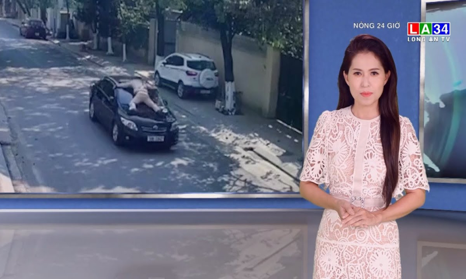 Tạm giữ hình sự Phó giám đốc Trung tâm giáo dục thường xuyên hất CSGT lên nắp ca pô