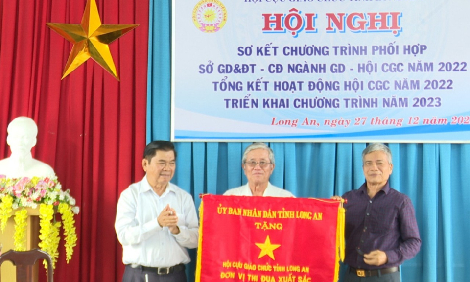 Sơ kết chương trình phối hợp giữa Sở Giáo dục và Đào tạo và Hội cựu Giáo chức