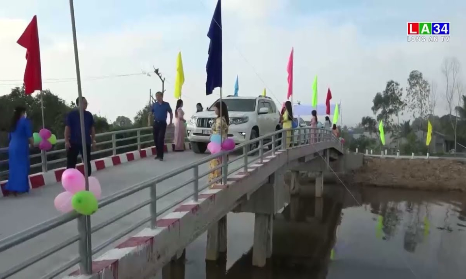 Khánh thành 10 cầu giao thông do Nguyên Chủ tịch nước Trương Tấn Sang vận động