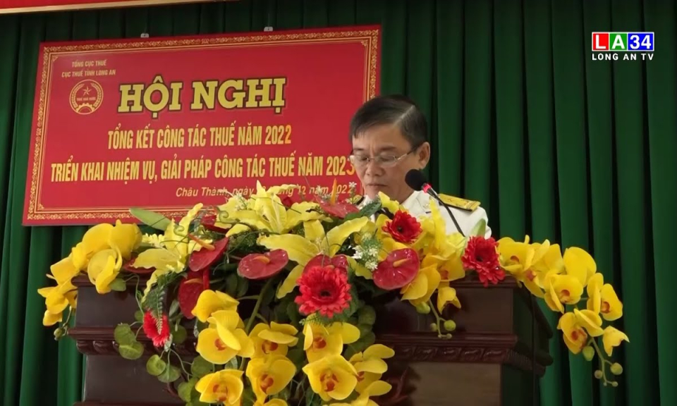 Các địa phương trong tỉnh tổng kết công tác thu thuế năm 2022