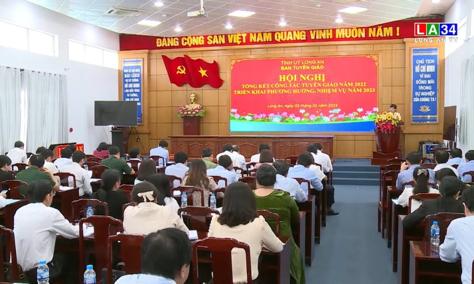 Ban Tuyên giáo Tỉnh ủy tổng kết công tác năm 2022