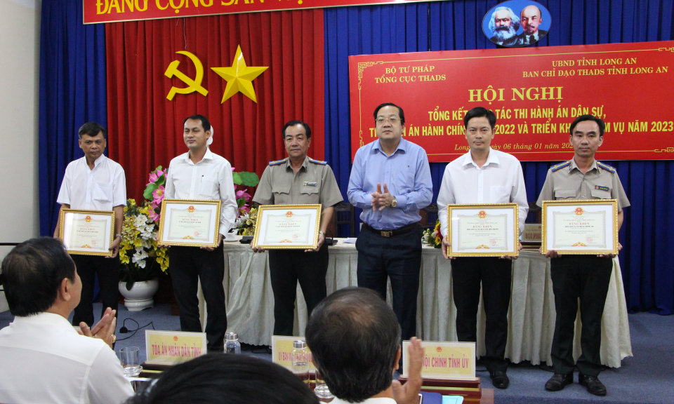 Tổng kết công tác thi hành án dân sự, thi hành án hành chính năm 2022