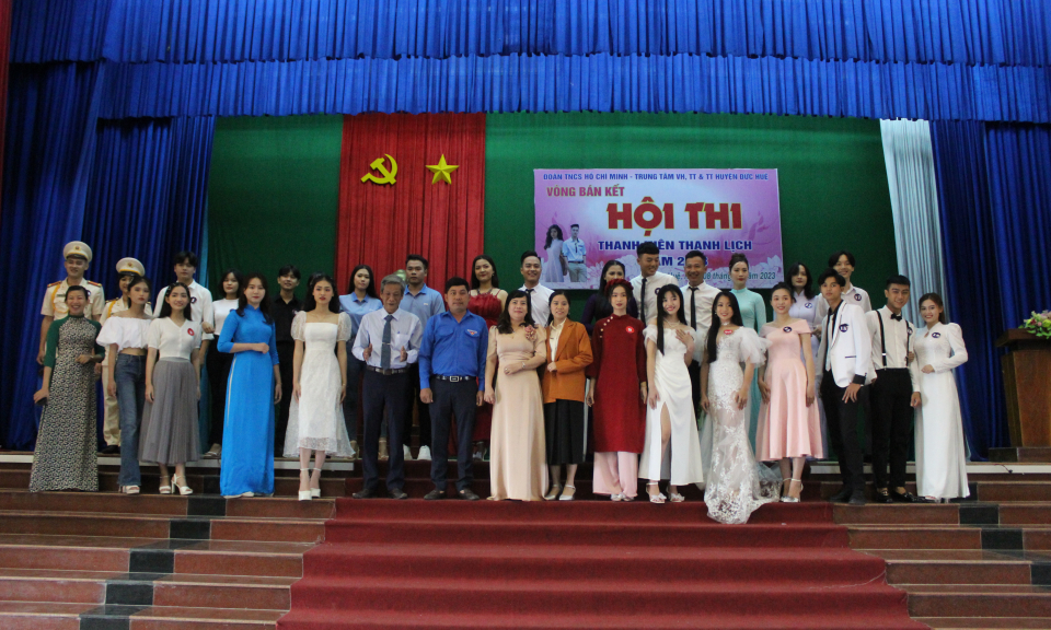 Đức Huệ tổ chức Hội thi “Thanh niên thanh lịch”