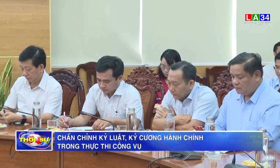 Chấn chỉnh kỷ luật, kỷ cương hành chính trong thực thi công vụ