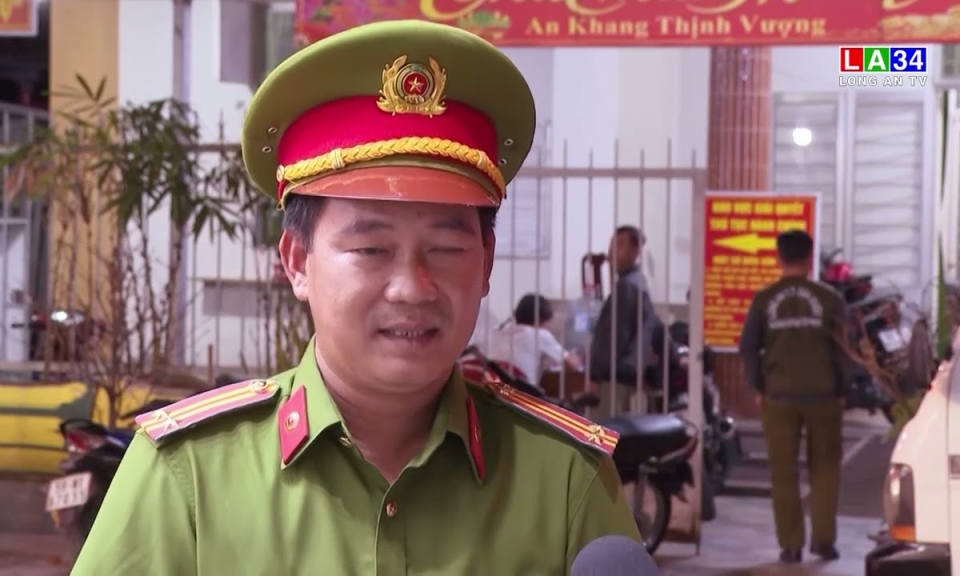 Giữ vững an ninh, trật tự cho người dân vui xuân đón Tết