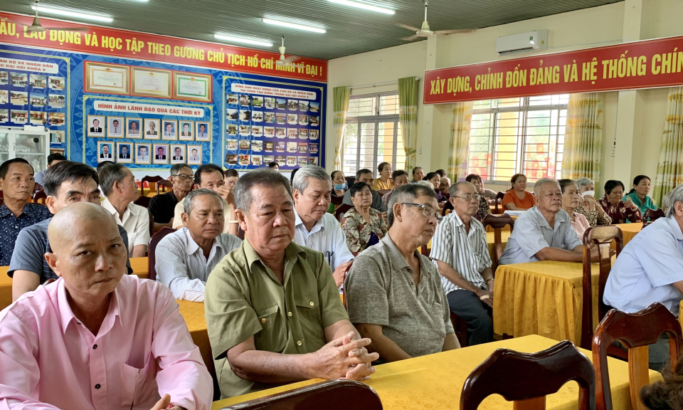 Thị trấn Tân Hưng họp mặt Mừng Đảng - Mừng Xuân Quý Mão năm 2023