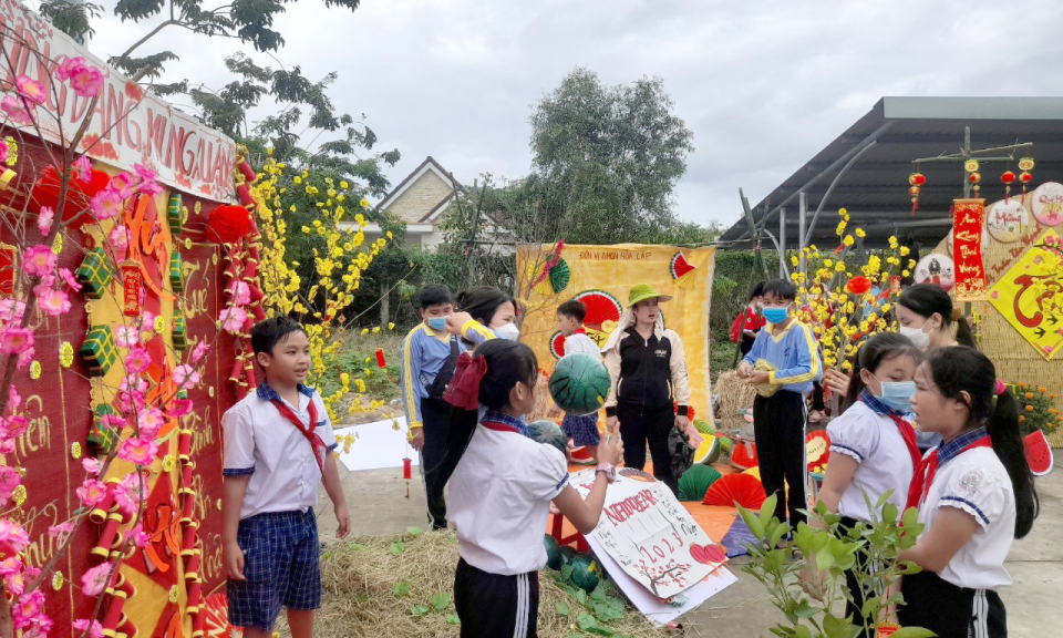 Tân Thạnh rộn ràng Hội xuân thiếu nhi năm 2023