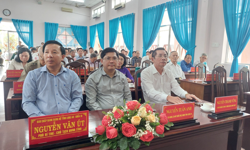 Tân An họp mặt mừng Đảng mừng Xuân Quý Mão 2023