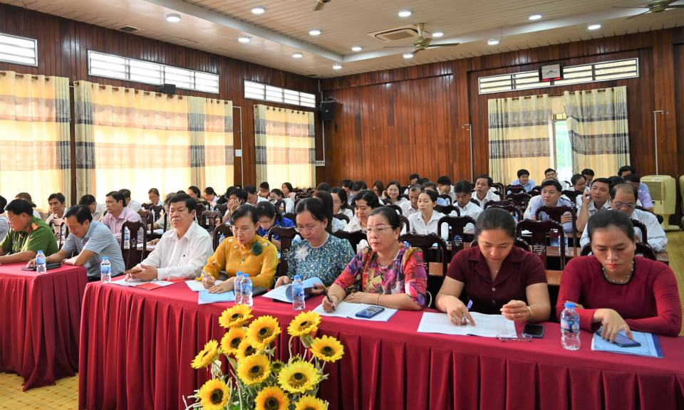 Bến Lức tổng kết công tác tư pháp, hòa giải cơ sở năm 2022