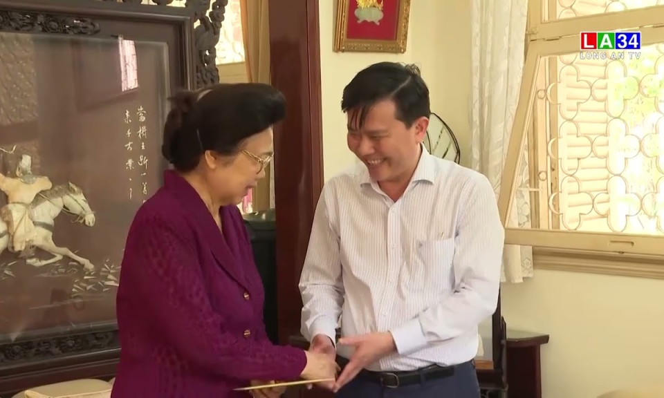Lãnh đạo tỉnh Long An chúc Tết nguyên lãnh đạo Trung ương