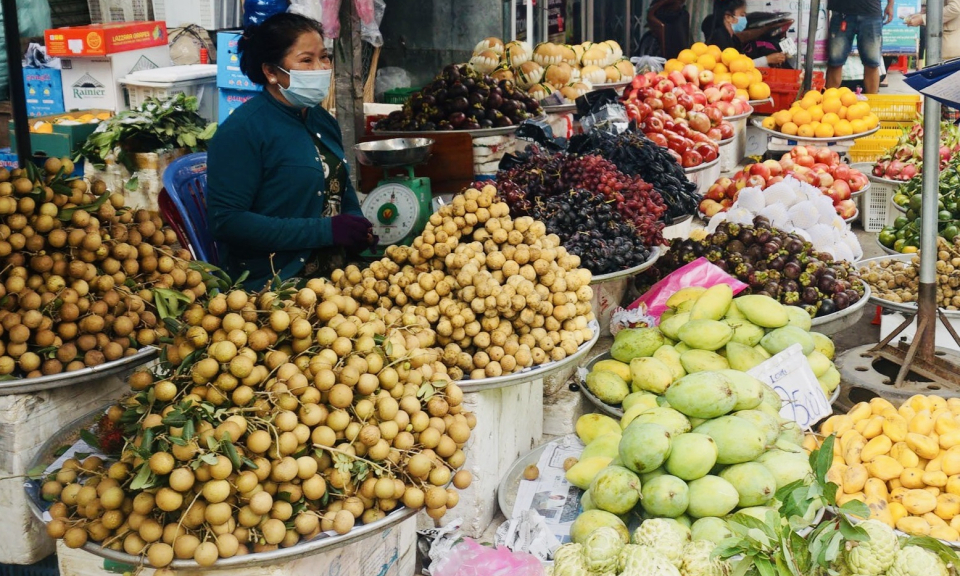 Bến Lức thực phẩm dồi dào, không lo giá tăng cao