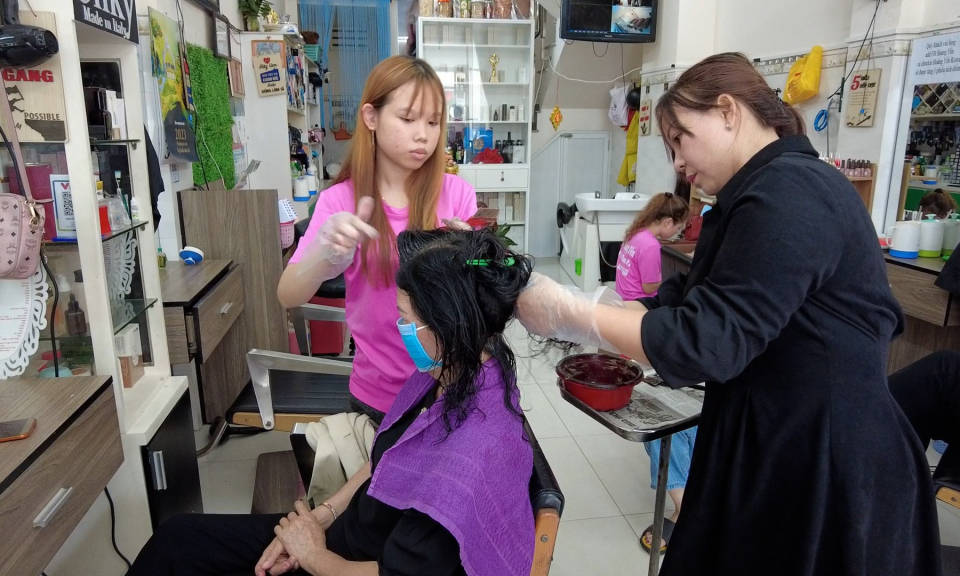 Dịch vụ làm đẹp hút khách dịp Tết