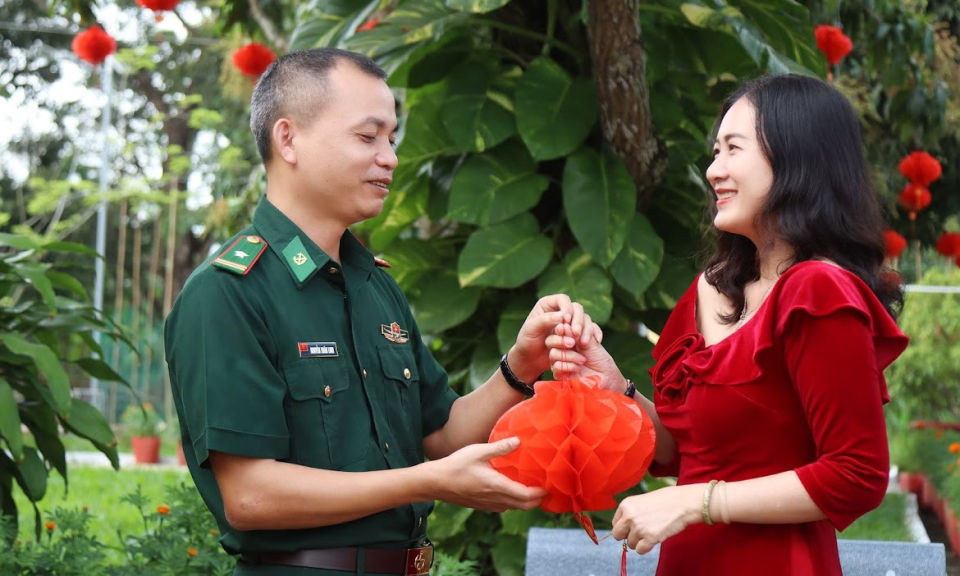 Vui Xuân cùng Người lính vùng biên giới Tân Hưng