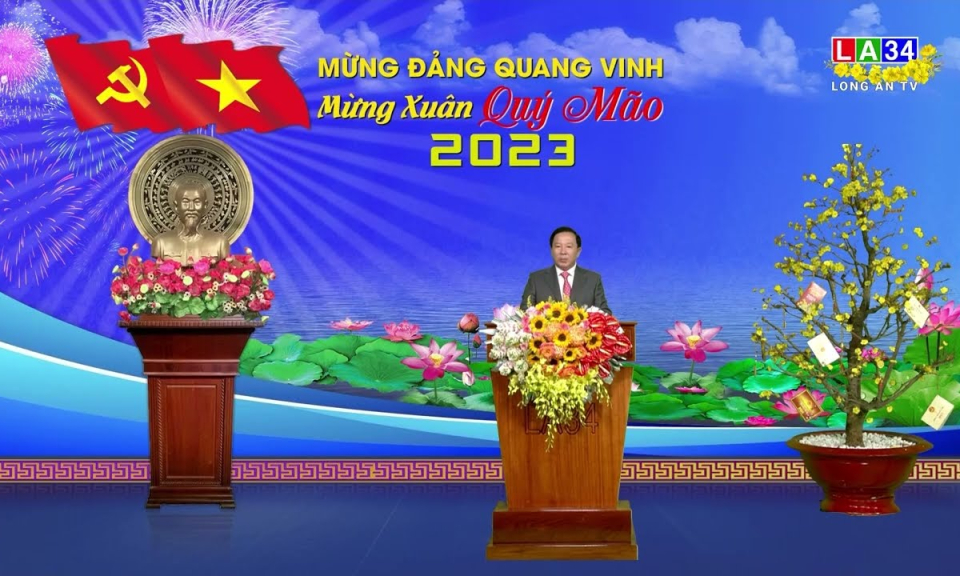 Chủ tịch UBND tỉnh Long An chúc Tết Quý Mão 2023