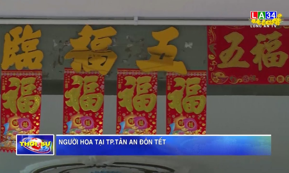 Người Hoa tại TP.Tân An đón Tết