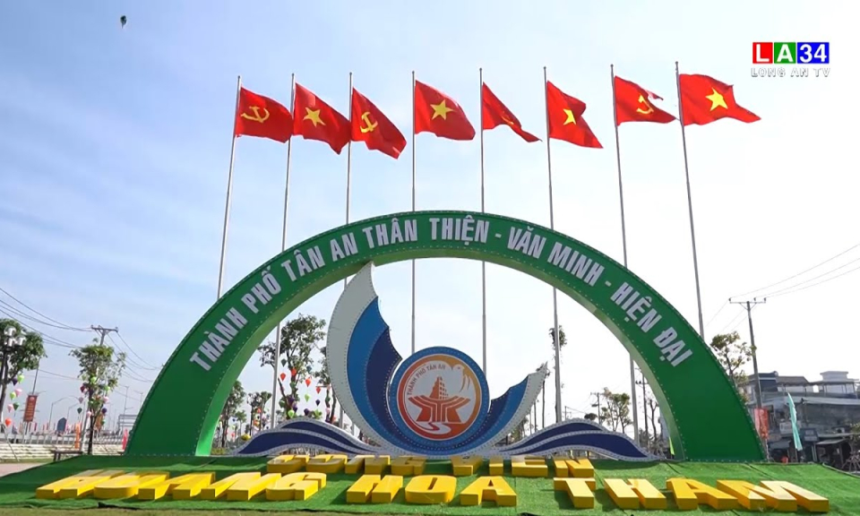 TP.Tân An xây dựng đô thị thân thiện, văn minh và hiện đại