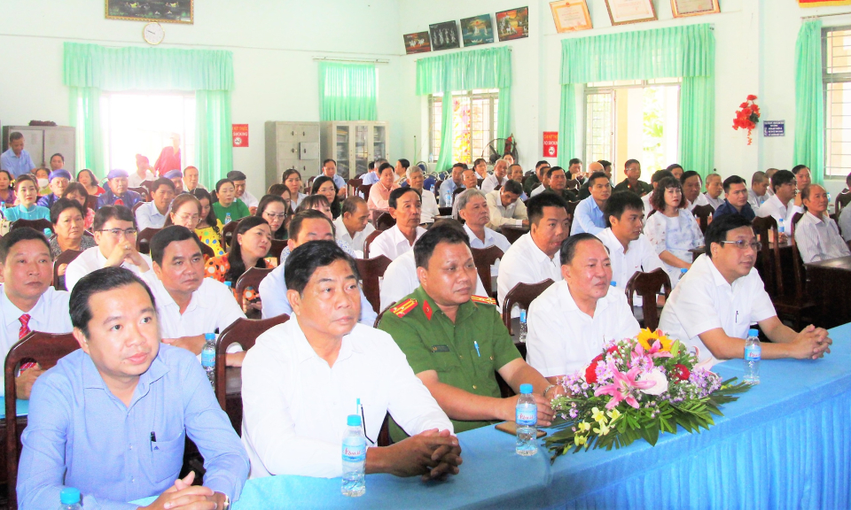 Lãnh đạo tỉnh dự họp mặt đầu năm Mừng Đảng, Mừng Xuân Qúy Mão 2023 tại Long Trạch