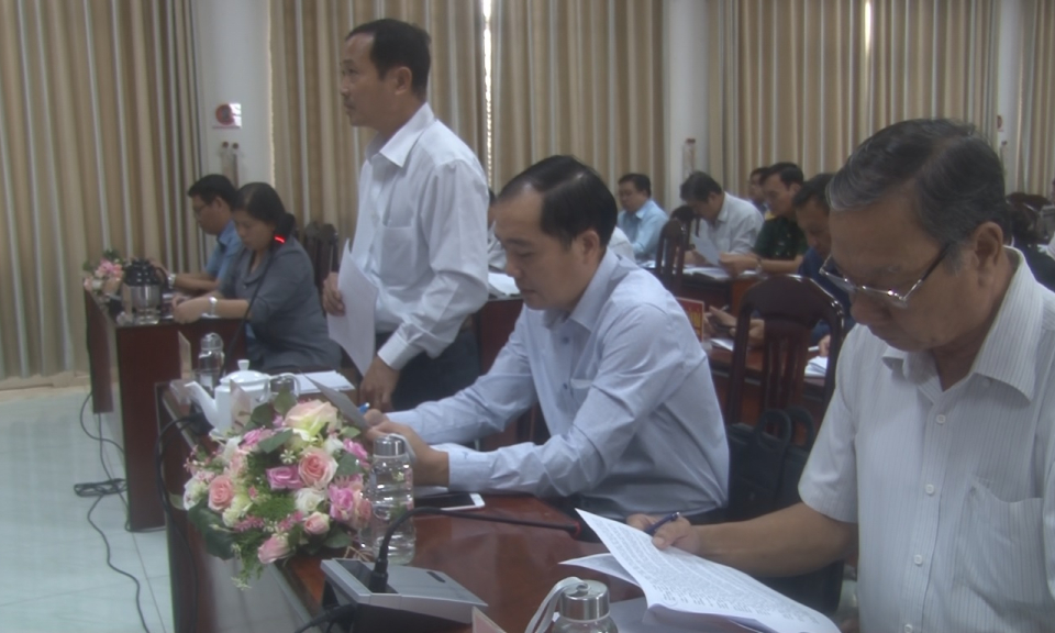 Kiến Tường: Hội nghị giao ban trực tuyến đầu năm đánh giá tình hình trước, trong và sau tết.