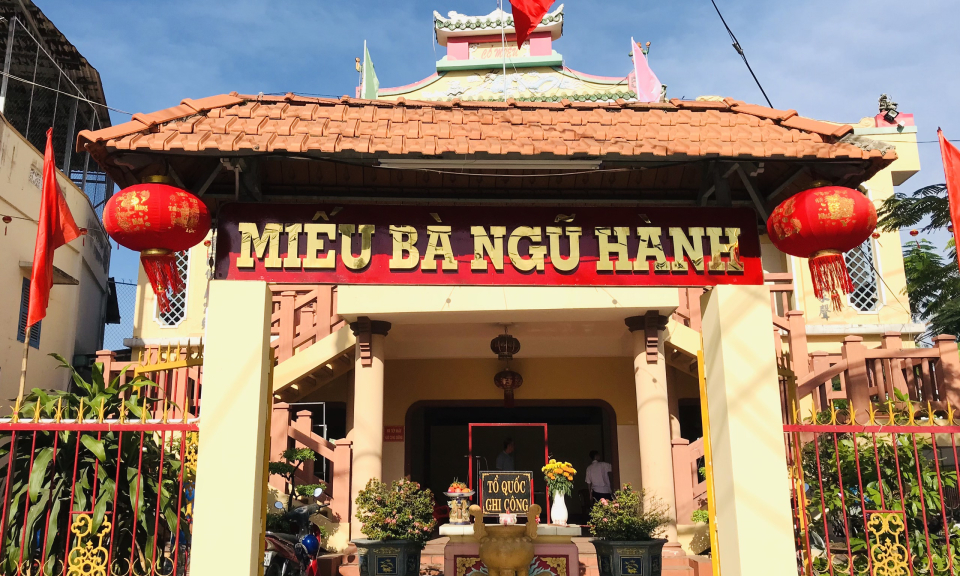 Cần Giuộc chuẩn bị Lễ hội vía Bà Ngũ hành xã Long Thượng