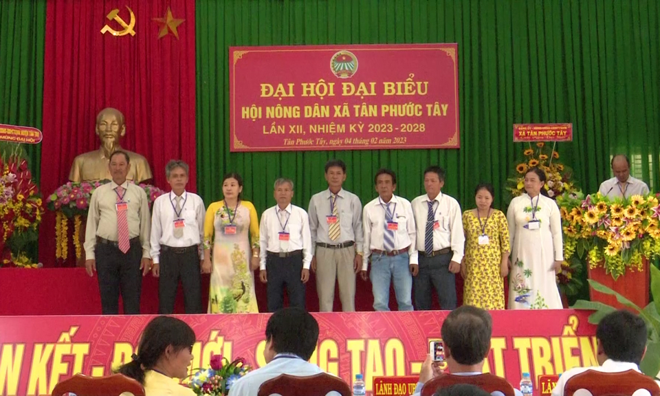 Tân Trụ: Đại hội điểm Hội Nông dân xã Tân Phước Tây