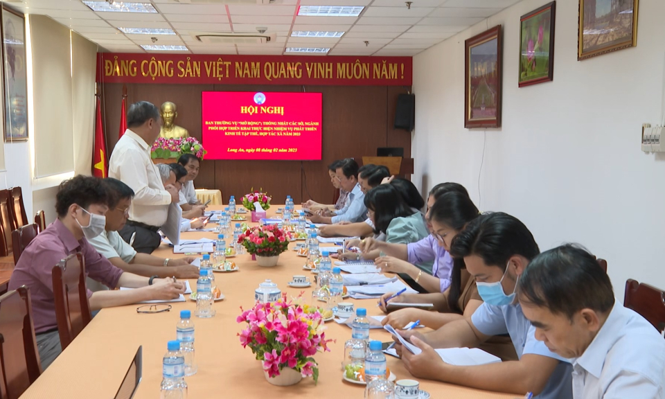 Phối hợp triển khai thực hiện nhiệm vụ phát triển kinh tế tập thể, hợp tác xã năm 2023