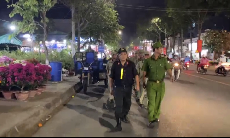 Trung Đoàn Cảnh sát cơ động Đông Nam Thành phố Hồ Chí Minh hỗ trợ đảm bảo ANTT tỉnh Long An