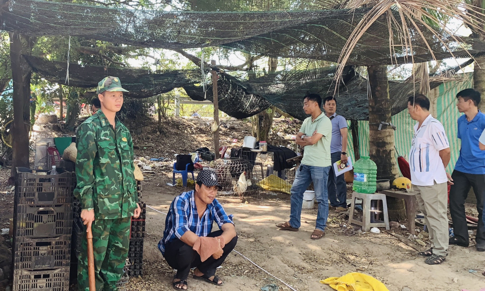 Đồn Biên phòng Sông Trăng phát hiện 4 đối tượng có hành vi xuất nhập cảnh trái phép
