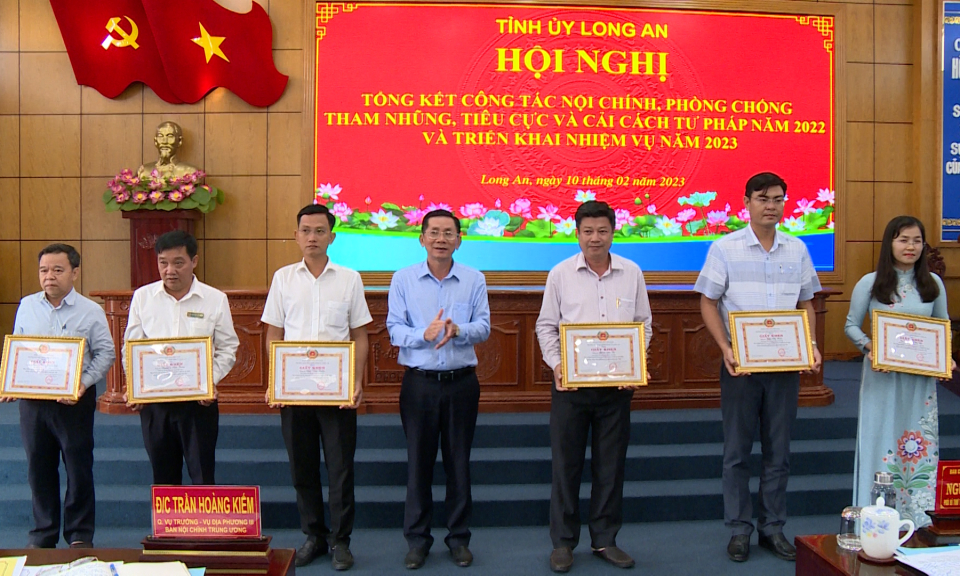 Tổng kết công tác nội chính, phòng chống tham nhũng, tiêu cực năm 2022