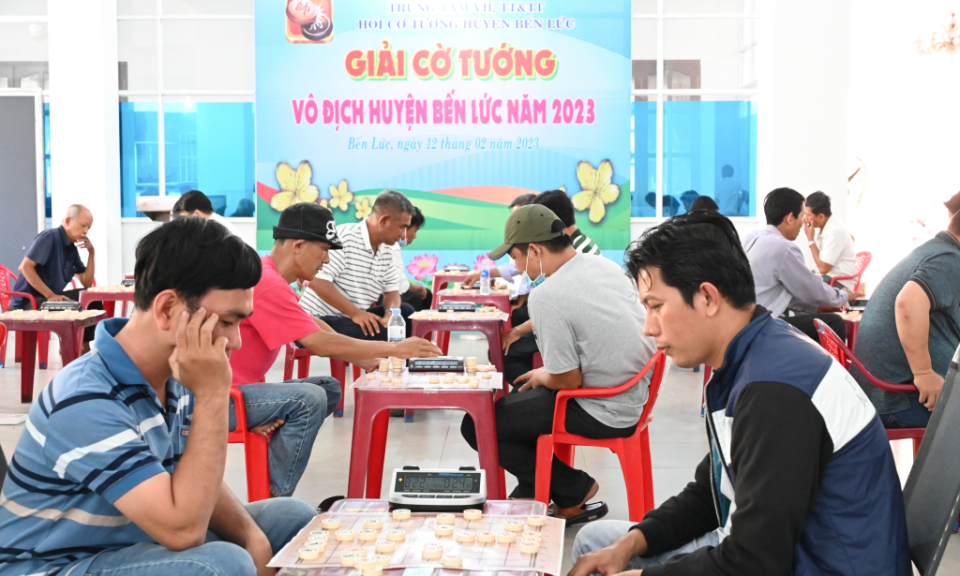 Giải cờ tướng vô địch huyện Bến Lức năm 2023