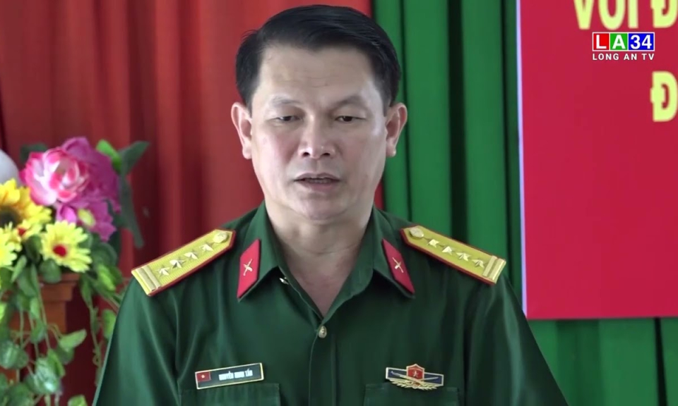 Ban Chỉ đạo 515 làm việc Đội K73 trước khi lên đường làm nhiệm vụ